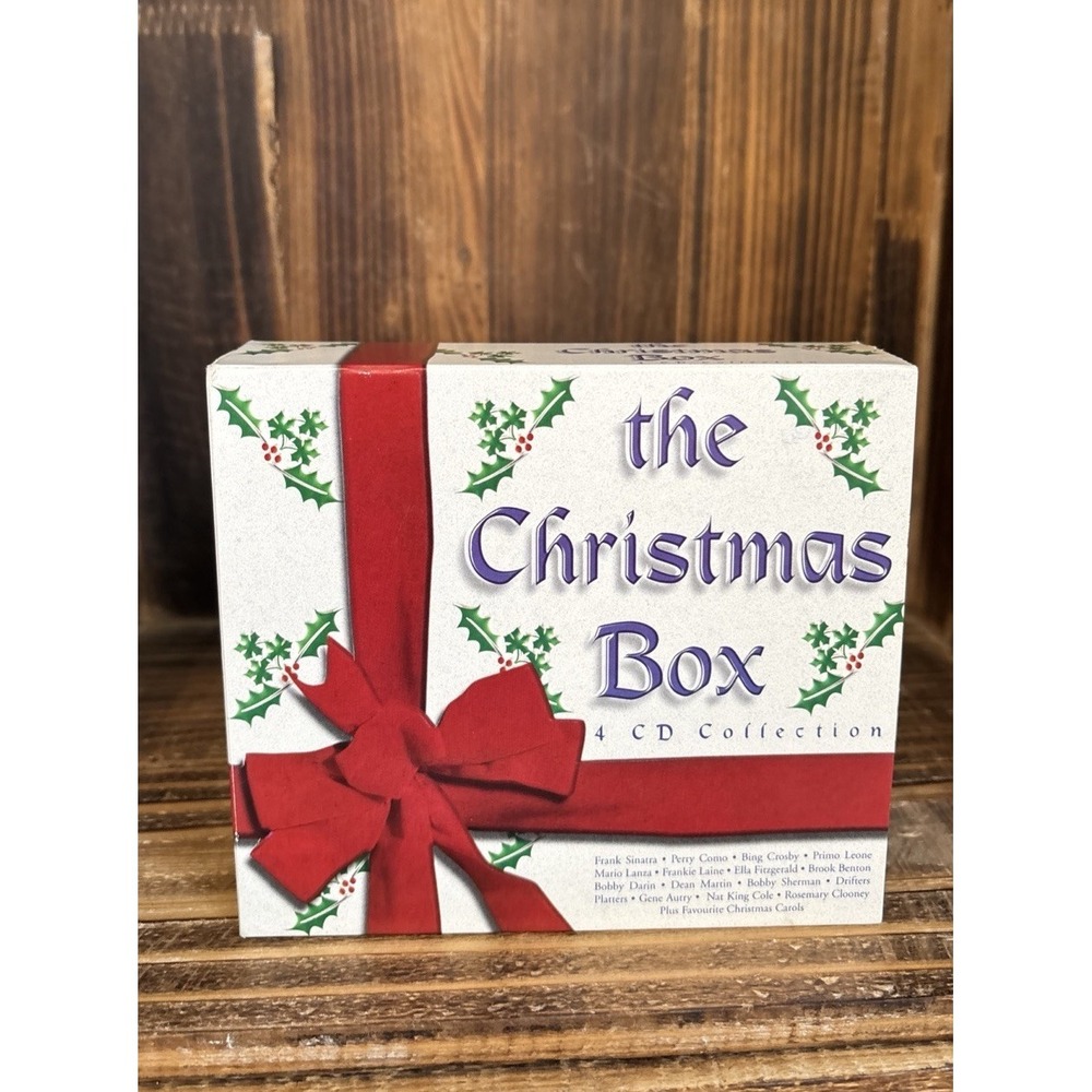 (JP240) The Christmas Box, 76 tracks various artists - 1996 Boxset CDs